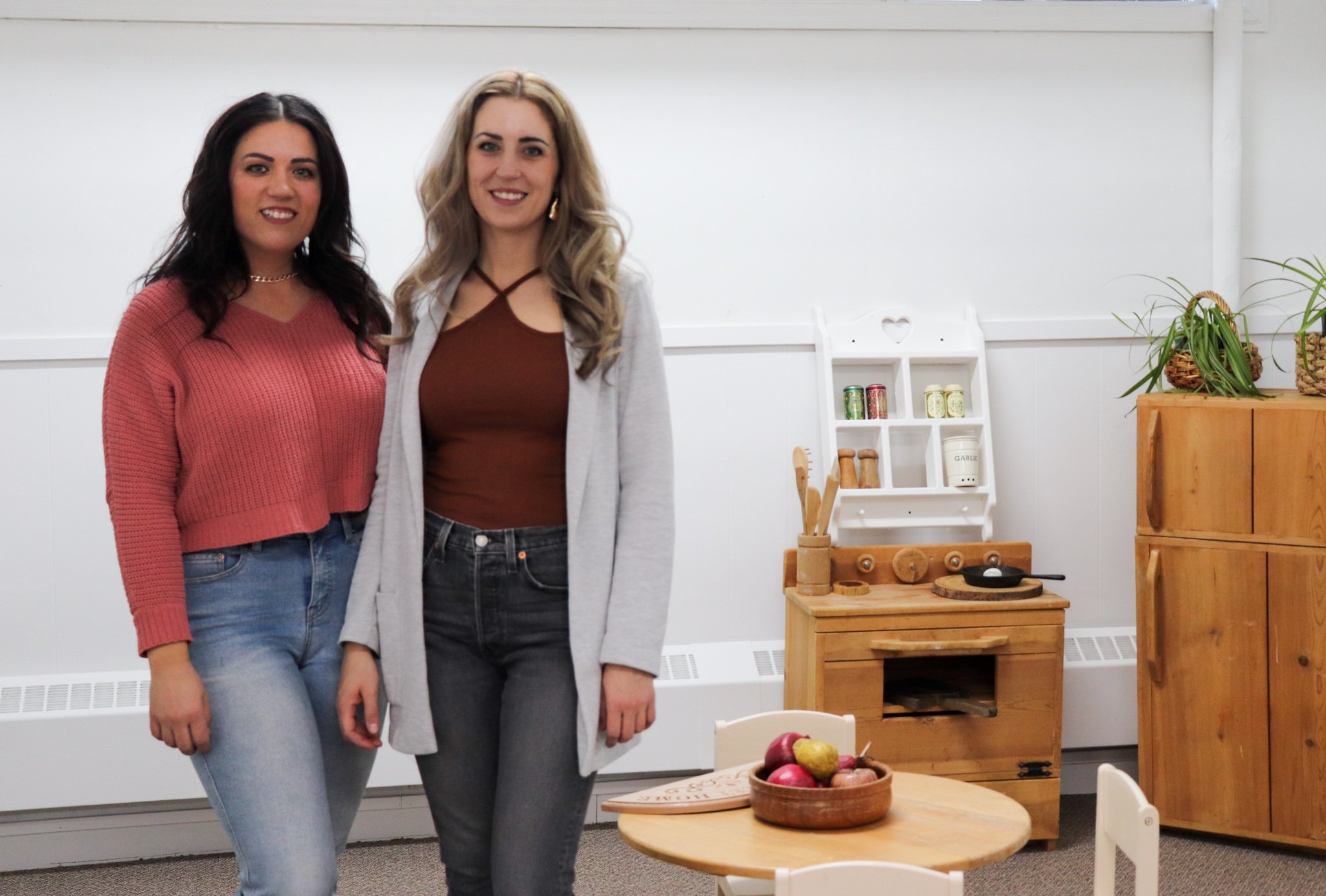 Sisters and co-founders of Little Owl Learning Centre, Justine and Jade Mann