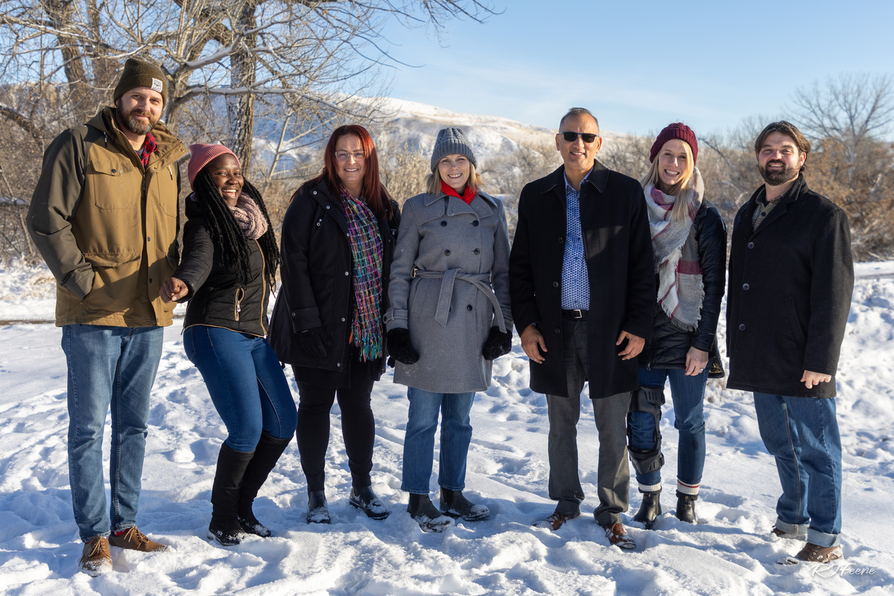 Ec Dev team at Police Point Park
