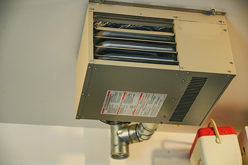 Graphic of gas heater