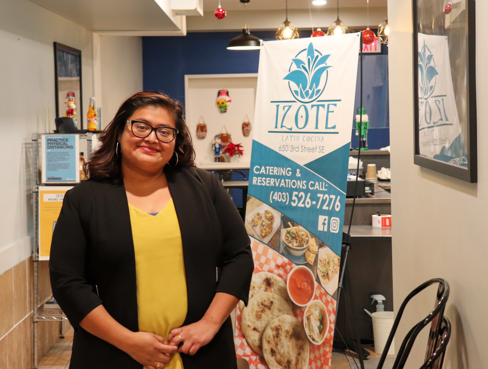 Izote Latin Cocina owner, Bella Marroquin.