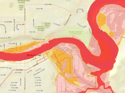 alt="flood hazard map"