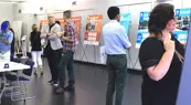 alt="People attending a City open house event"