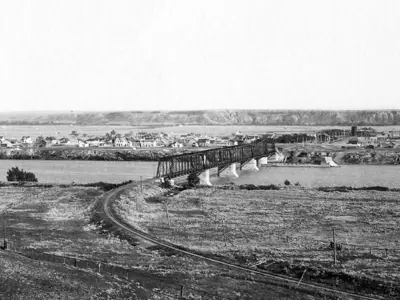 Historical Shot of Medicine Hat in 1899