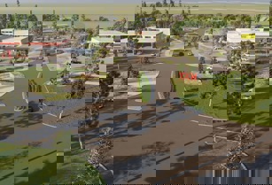 alt="aerial rendering of Medicine Hat Regional Airport"