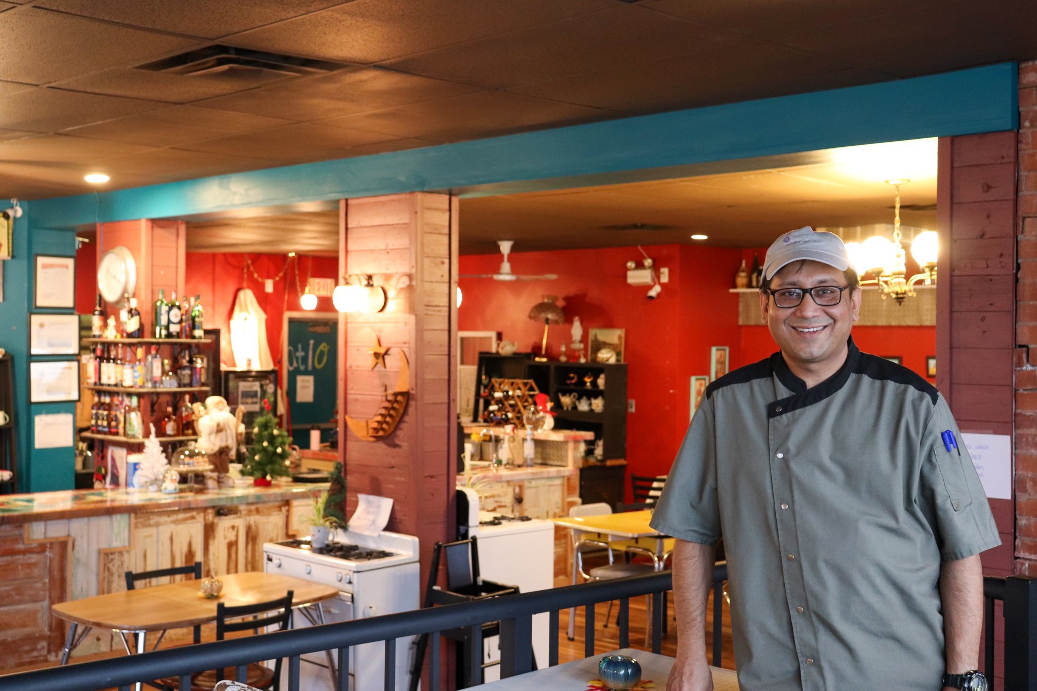 Rosewood Bistro owner, Sourav Saha.