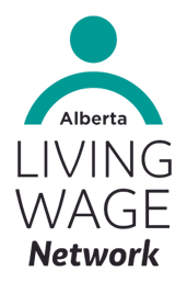 alberta living wage logo